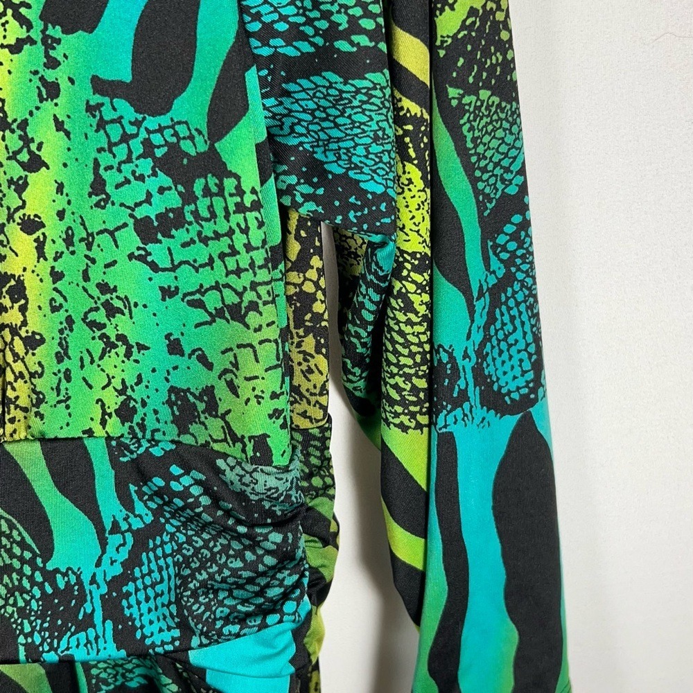 Anthony Studio Multi Reptile Print Maxi Dress Size Medium - Picture 8 of 12
